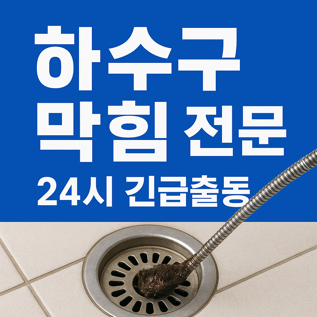 하수구/싱크대 막힘